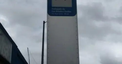 PARADERO SITP EMBAJADA DE ESTADOS UNIDOS  390A06